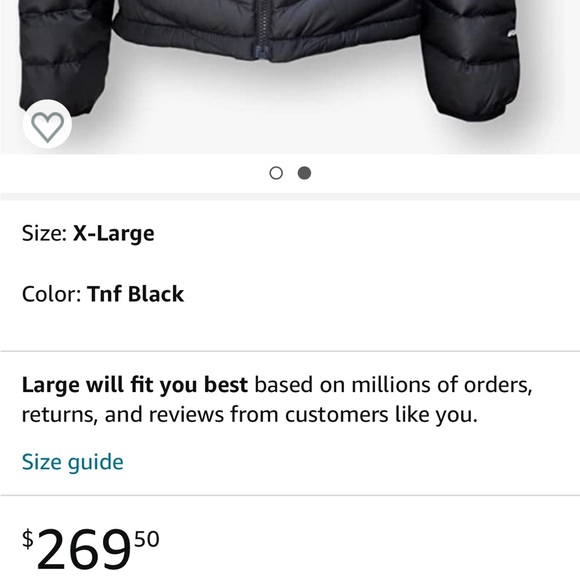 North Face Flare Women’s Down 550 RTO Ski Jacket Puffer - Picture 7 of 8